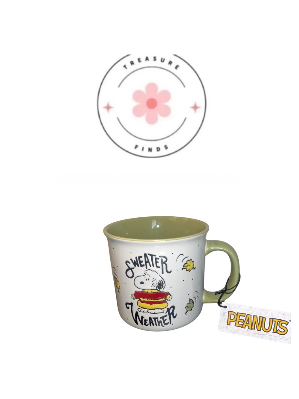 Peanuts Snoopy Sweater Weather' Ceramic Mug